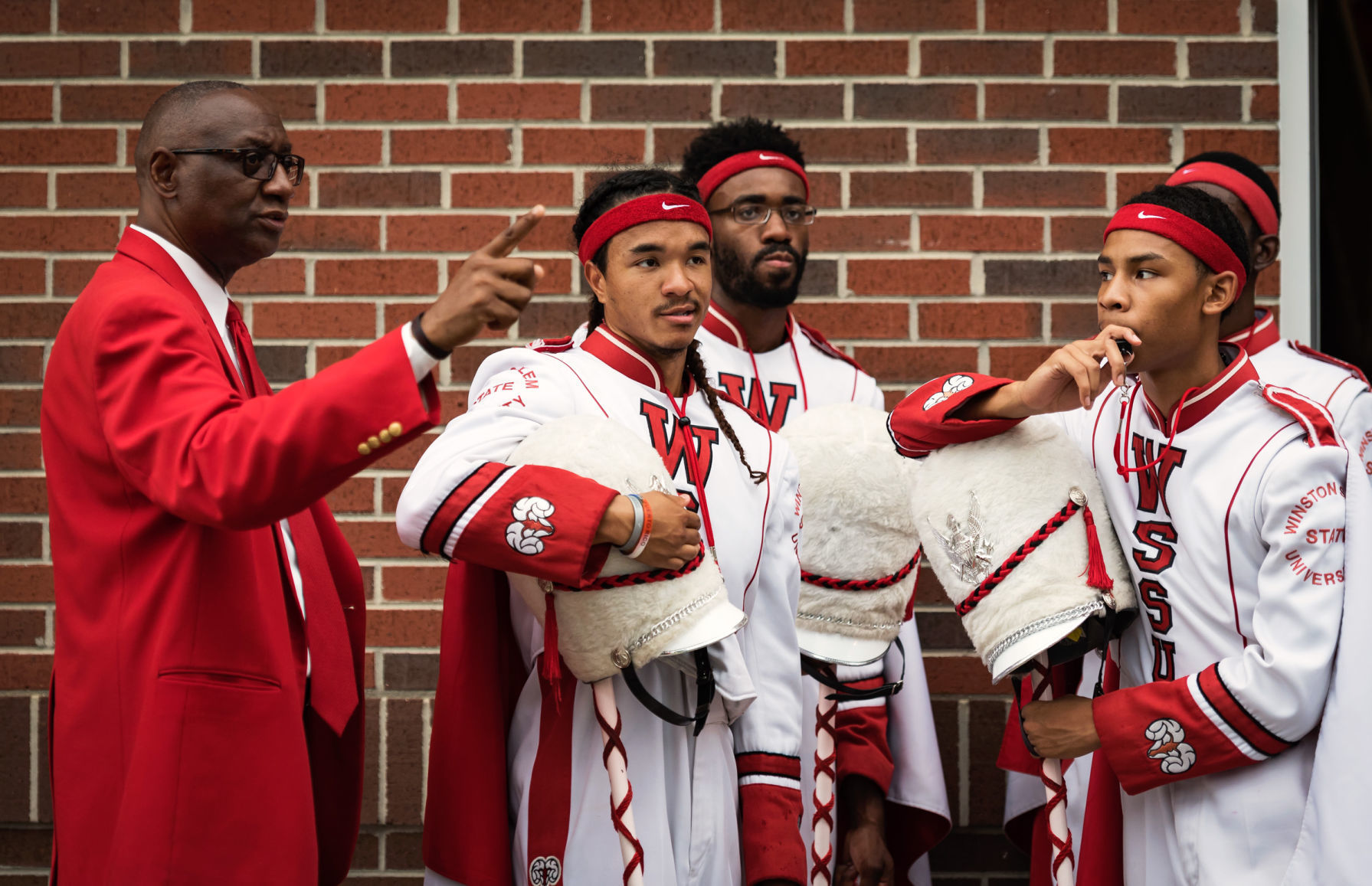 Winston-Salem State Drum Majors